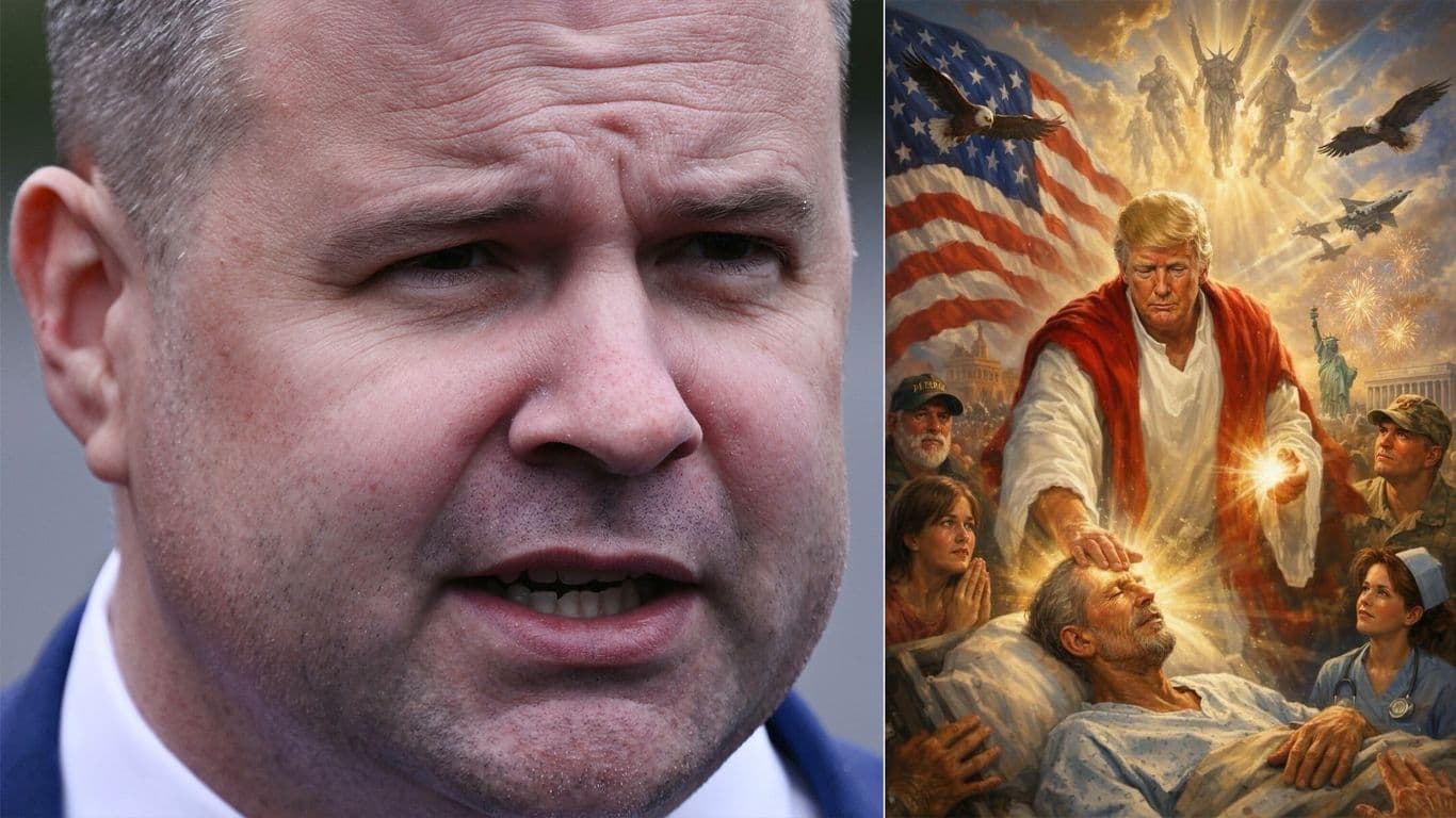 Scoop: Trump discussed "Jesus" meme with Bill Pulte before posting it, sources say - Axios